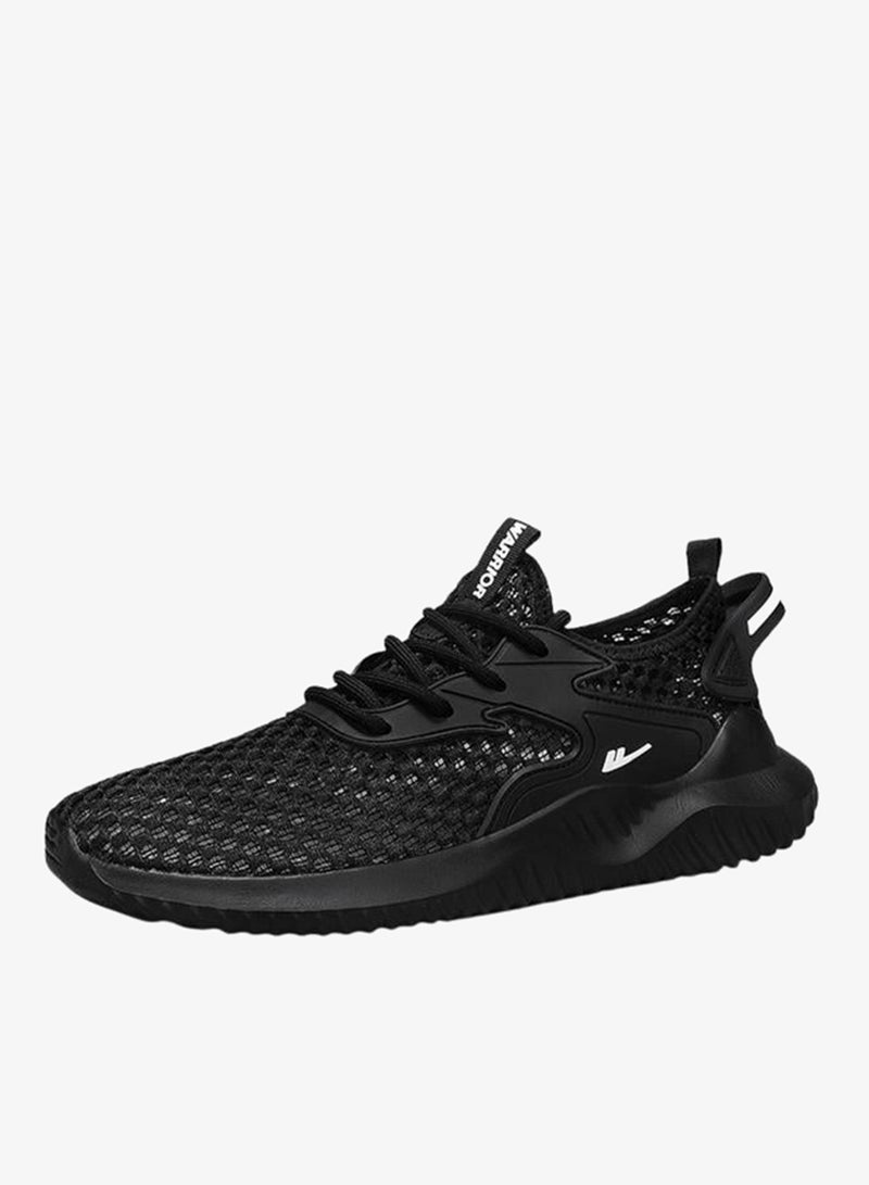 BABAYA Men Textured Lace Up Sports Sneakers - Image 3